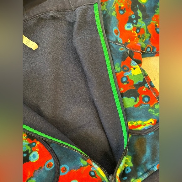 LULULEMON RARE Vintage Scuba Hoodie Full Zip Size 6 Multicolor - Picture 8 of 12